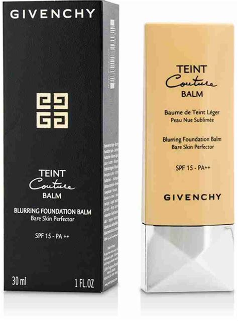 givenchy blurring foundation sample|Givenchy Teint Couture Blurring Foundation Balm Broad.